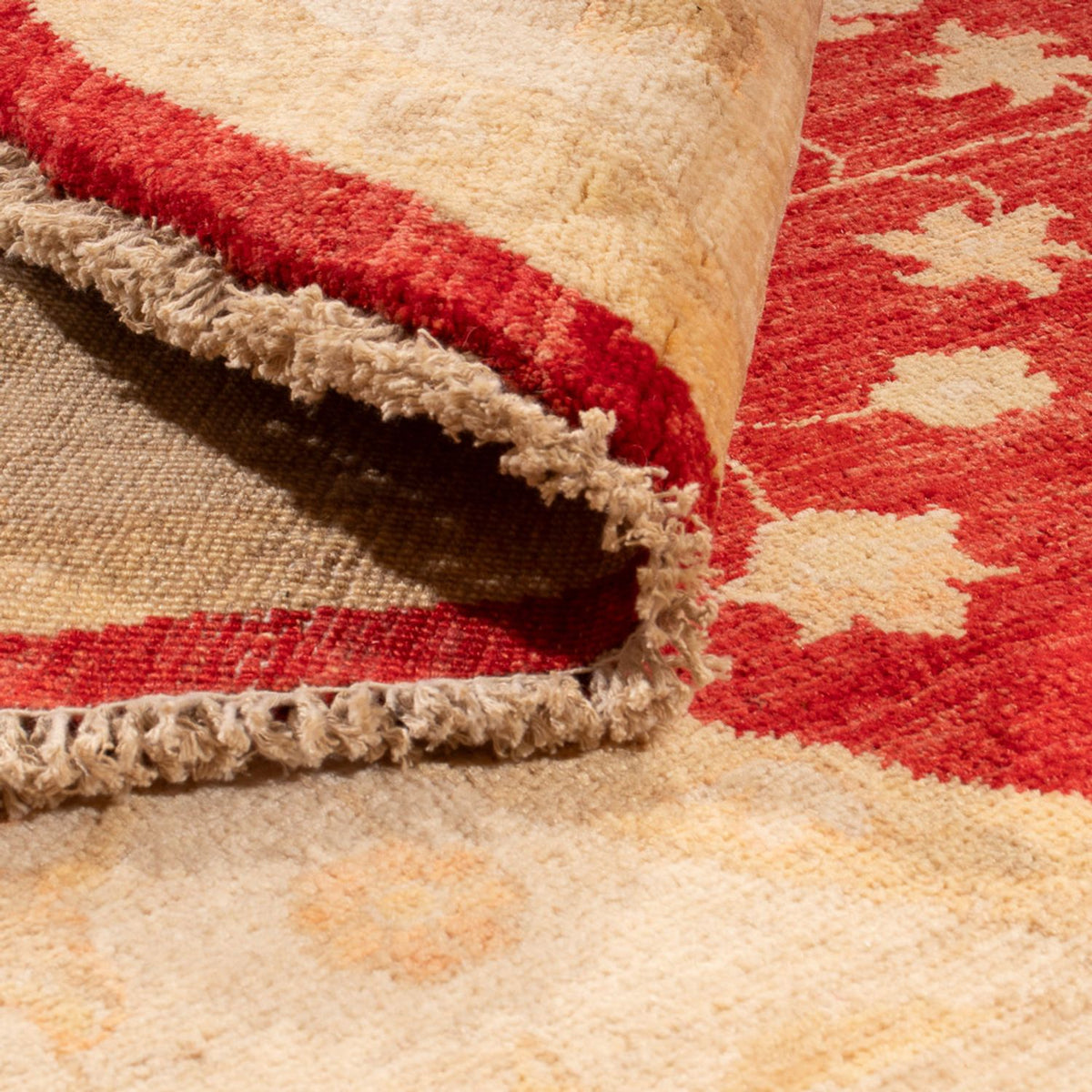 Tapis Ziegler ronde  - 200 x 194 cm - rouge