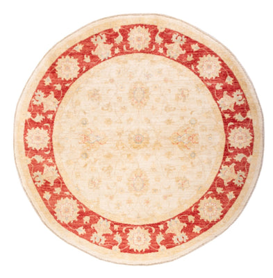 Tapis Ziegler ronde  - 200 x 178 cm - beige