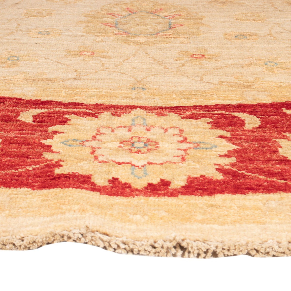 Tapis Ziegler ronde  - 200 x 178 cm - beige