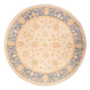 Tapis Ziegler ronde  - 202 x 200 cm - beige