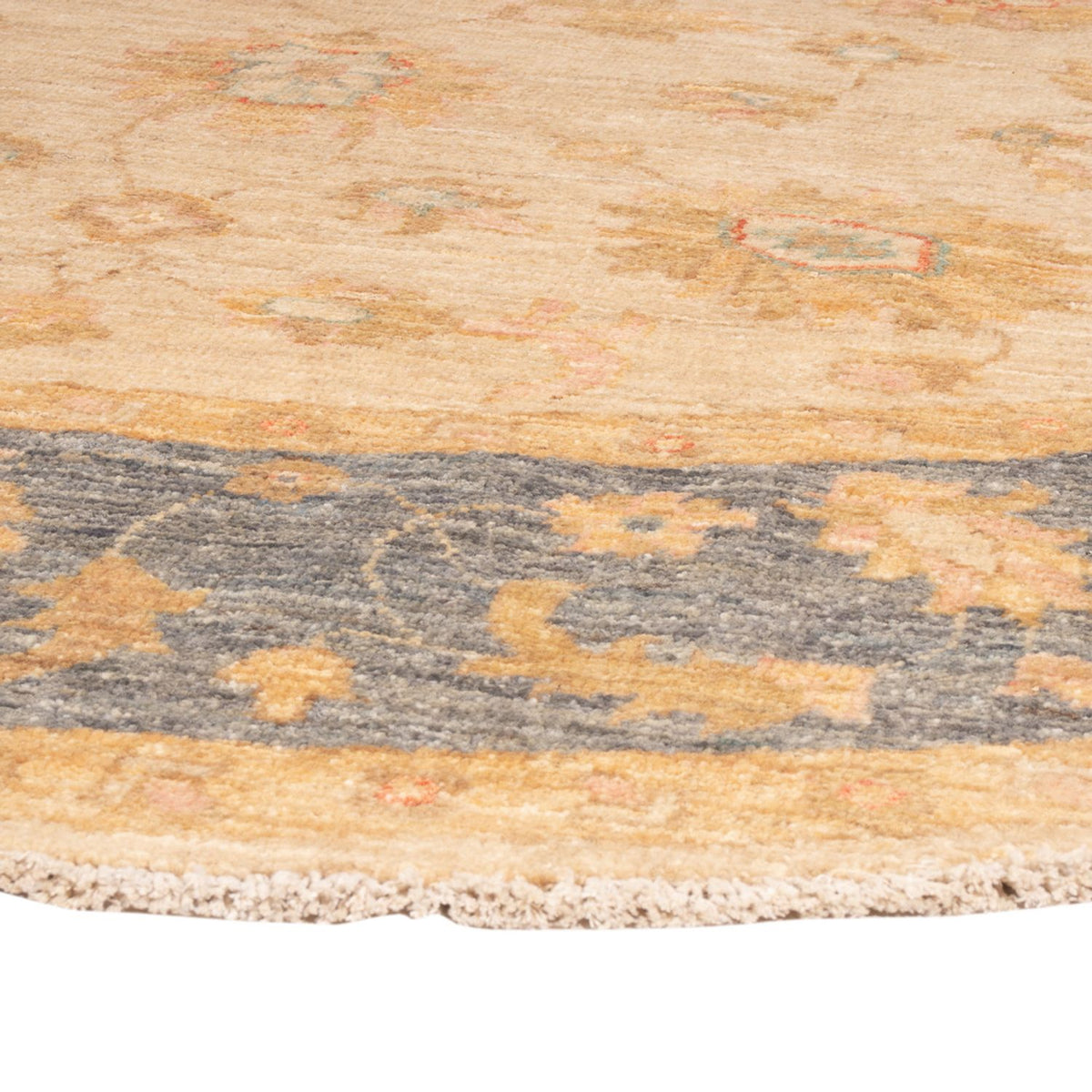 Tapis Ziegler ronde  - 202 x 200 cm - beige