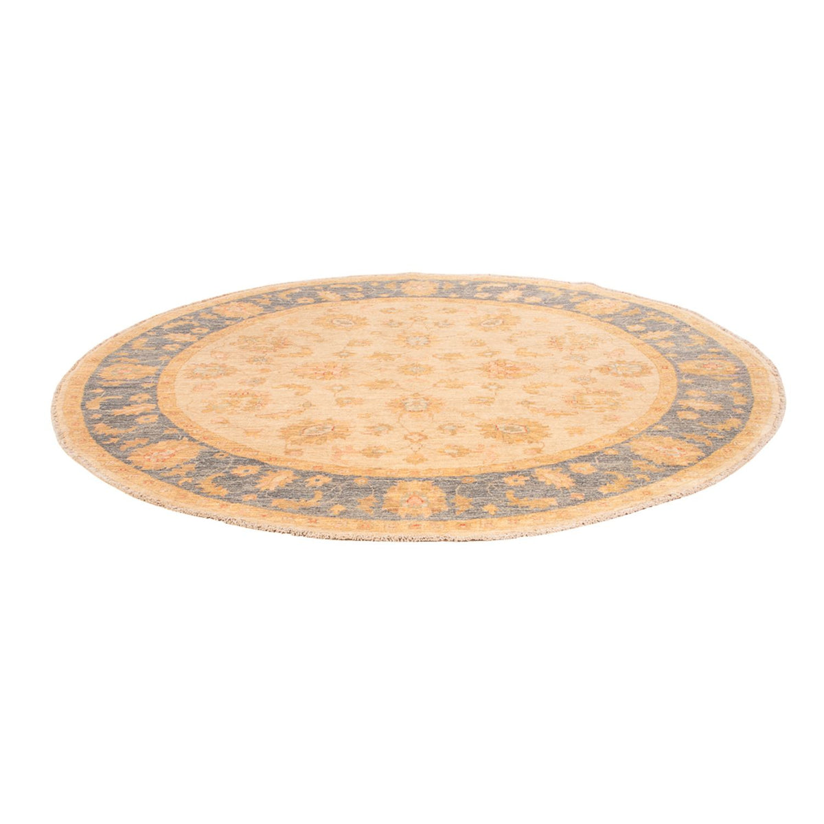 Tapis Ziegler ronde  - 202 x 200 cm - beige