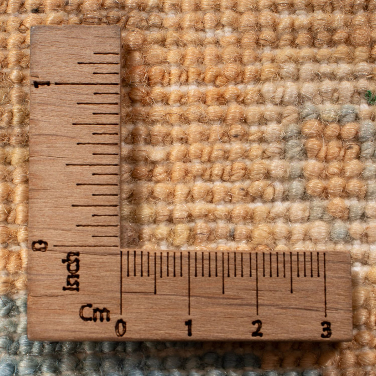 Tapis Ziegler ronde  - 200 x 200 cm - bleu