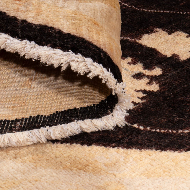 Tapis Ziegler ronde  - 198 x 201 cm - noir