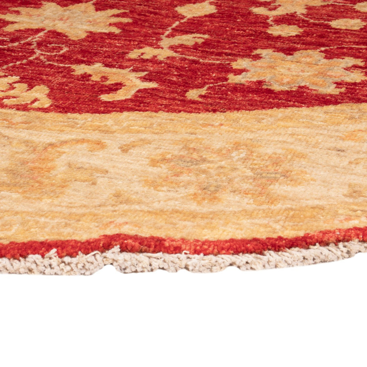 Tapis Ziegler ronde  - 149 x 149 cm - rouge