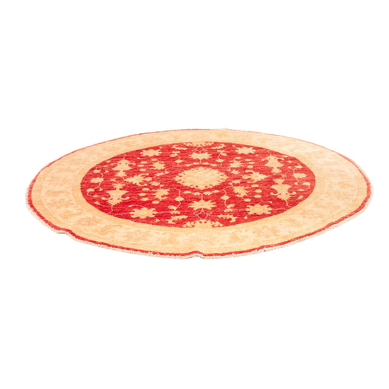 Tapis Ziegler ronde  - 149 x 149 cm - rouge