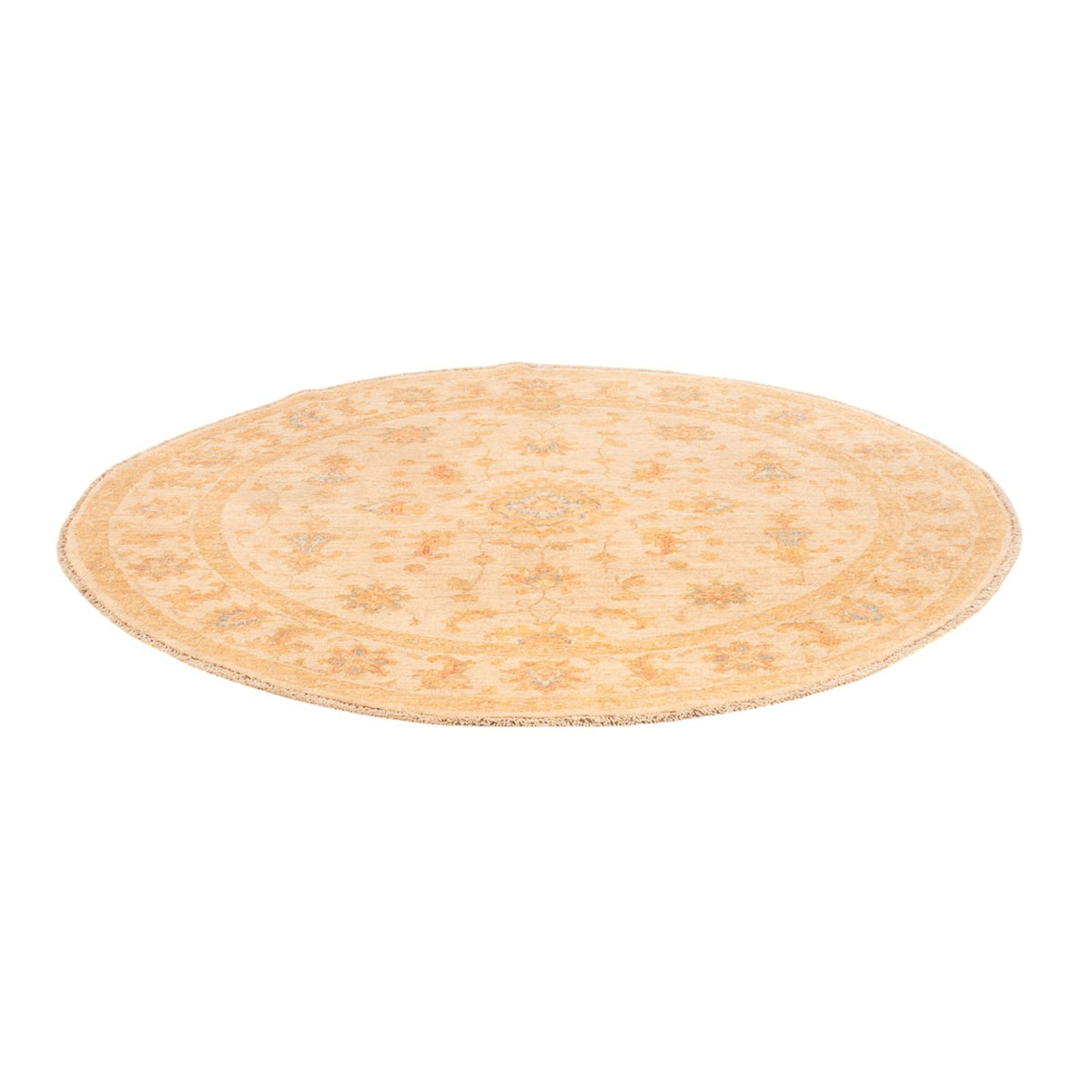 Tapis Ziegler ronde  - 149 x 148 cm - beige
