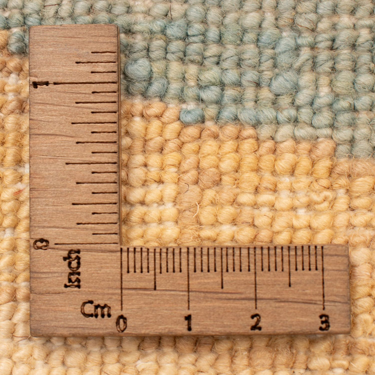 Tapis Ziegler ronde  - 96 x 99 cm - bleu