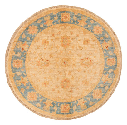 Tapis Ziegler ronde  - 97 x 101 cm - beige