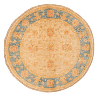 Tapis Ziegler ronde  - 97 x 101 cm - beige