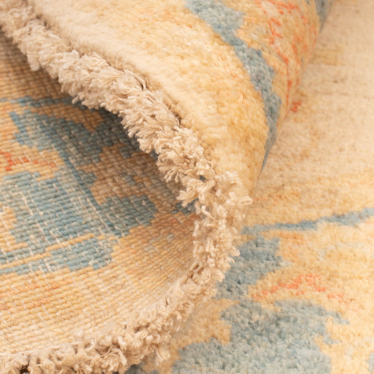 Tapis Ziegler ronde  - 97 x 101 cm - beige