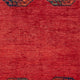 Tapis afghan - Kunduz - 205 x 158 cm - rouge