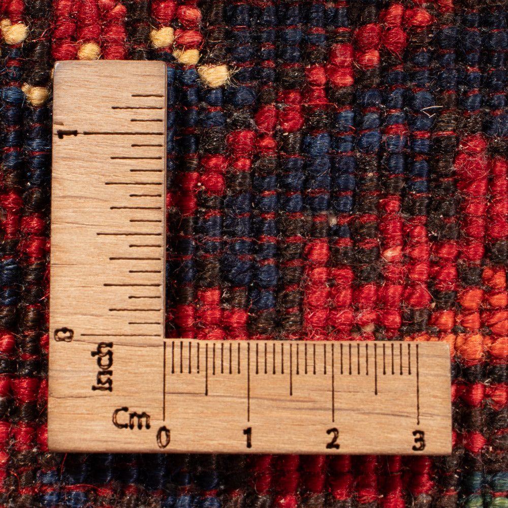 Tapis afghan - Kunduz - 215 x 156 cm - rouge