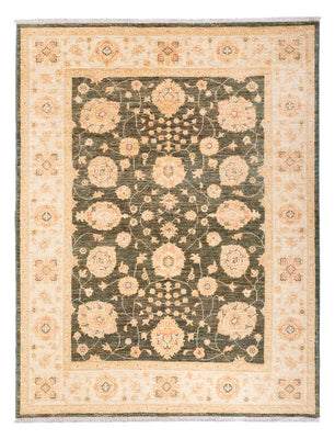 Tapis Ziegler - 198 x 154 cm - vert olive