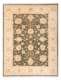 Tapis Ziegler - 198 x 154 cm - vert olive
