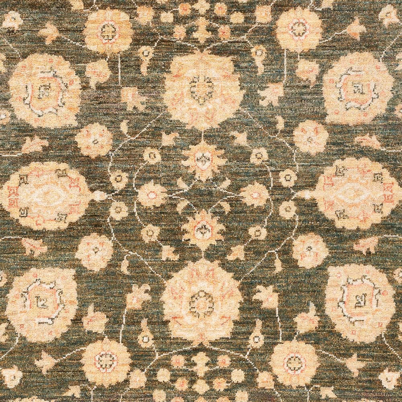 Tapis Ziegler - 198 x 154 cm - vert olive
