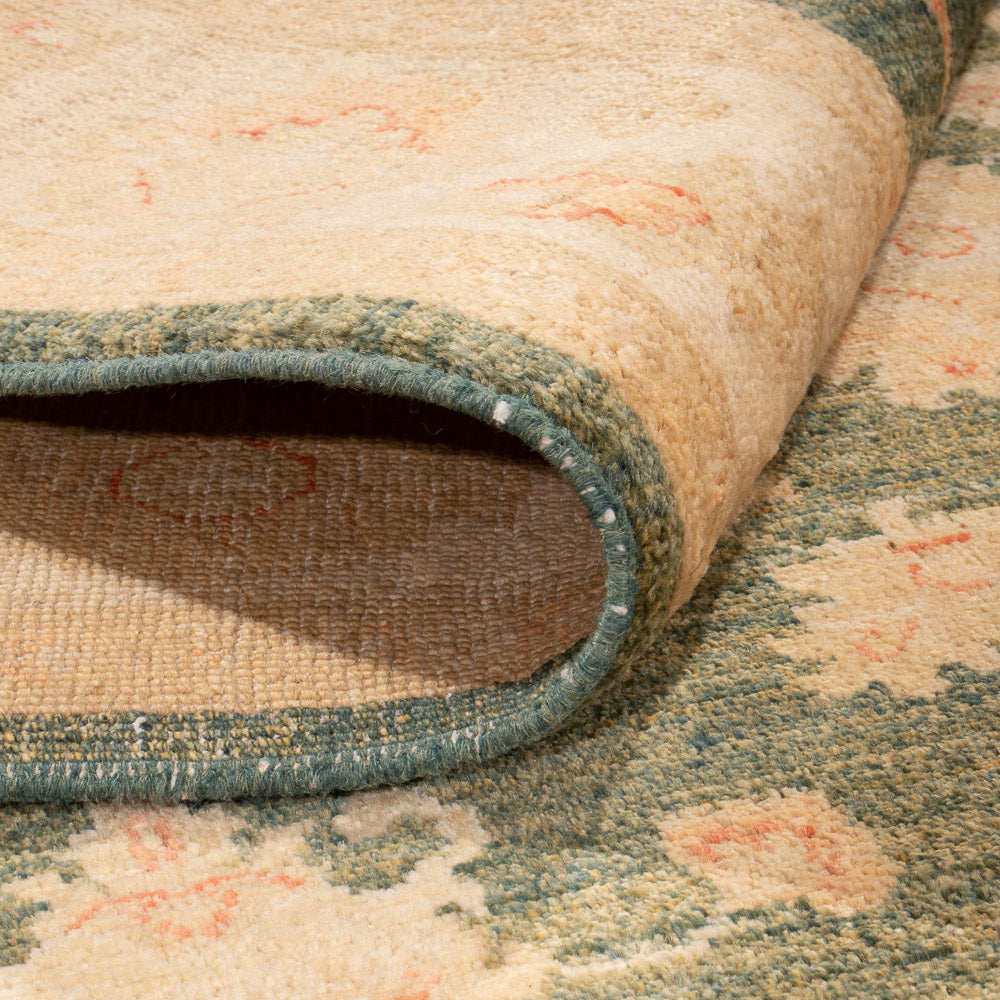 Tapis Ziegler - 202 x 147 cm - vert olive