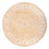 Tapis Ziegler ronde  - 196 x 197 cm - beige