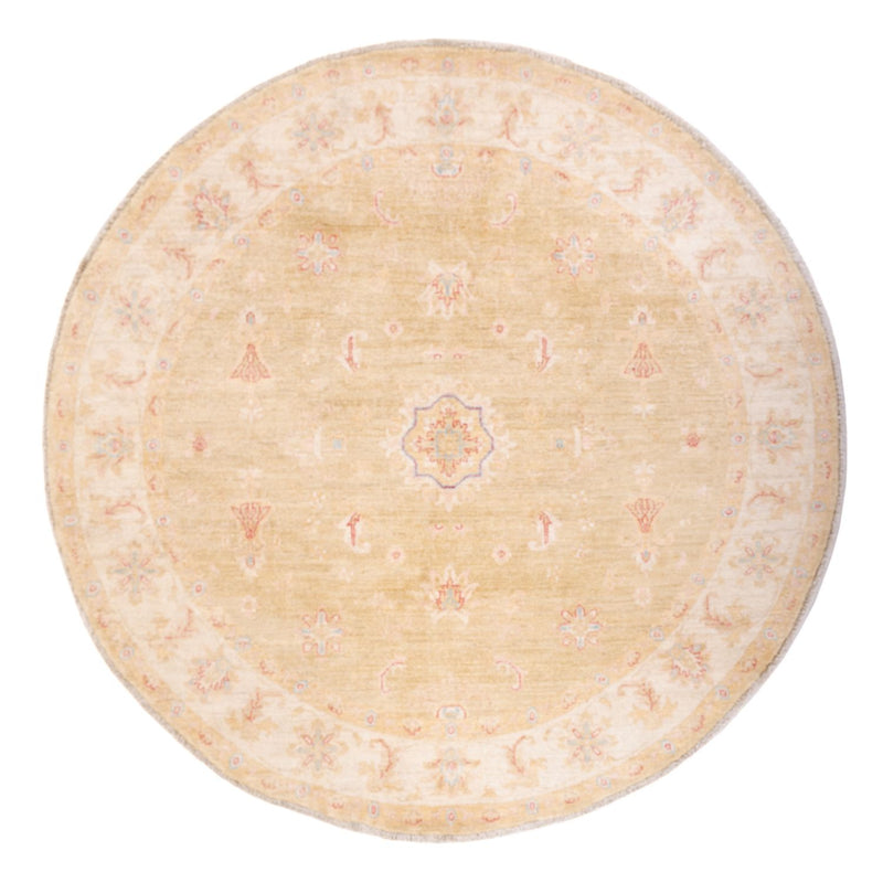 Tapis Ziegler ronde  - 196 x 197 cm - beige