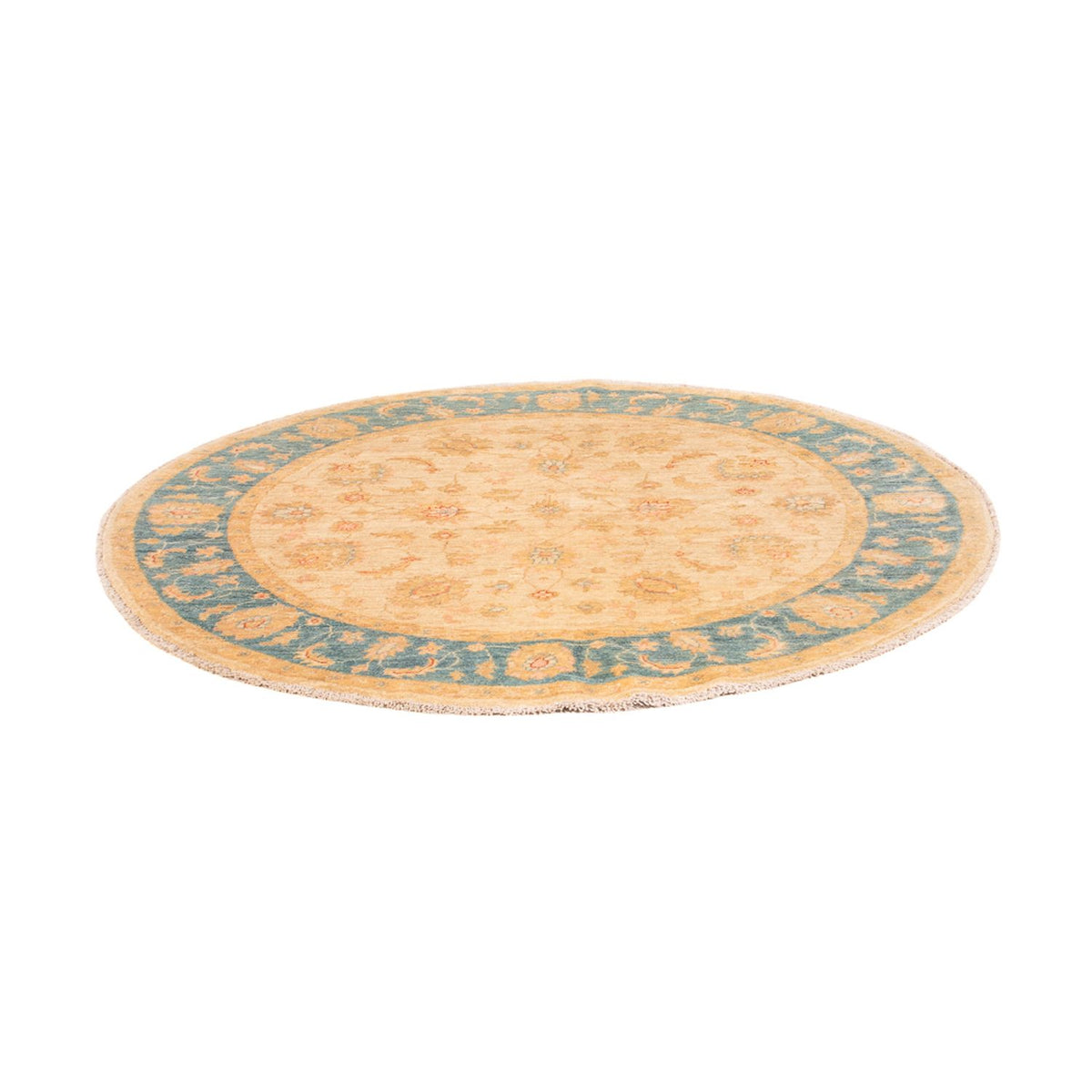 Tapis Ziegler ronde  - 147 x 143 cm - beige