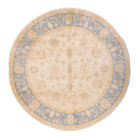 Tapis Ziegler ronde  - 197 x 196 cm - beige