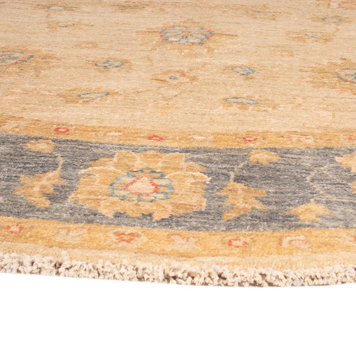 Tapis Ziegler ronde  - 197 x 196 cm - beige
