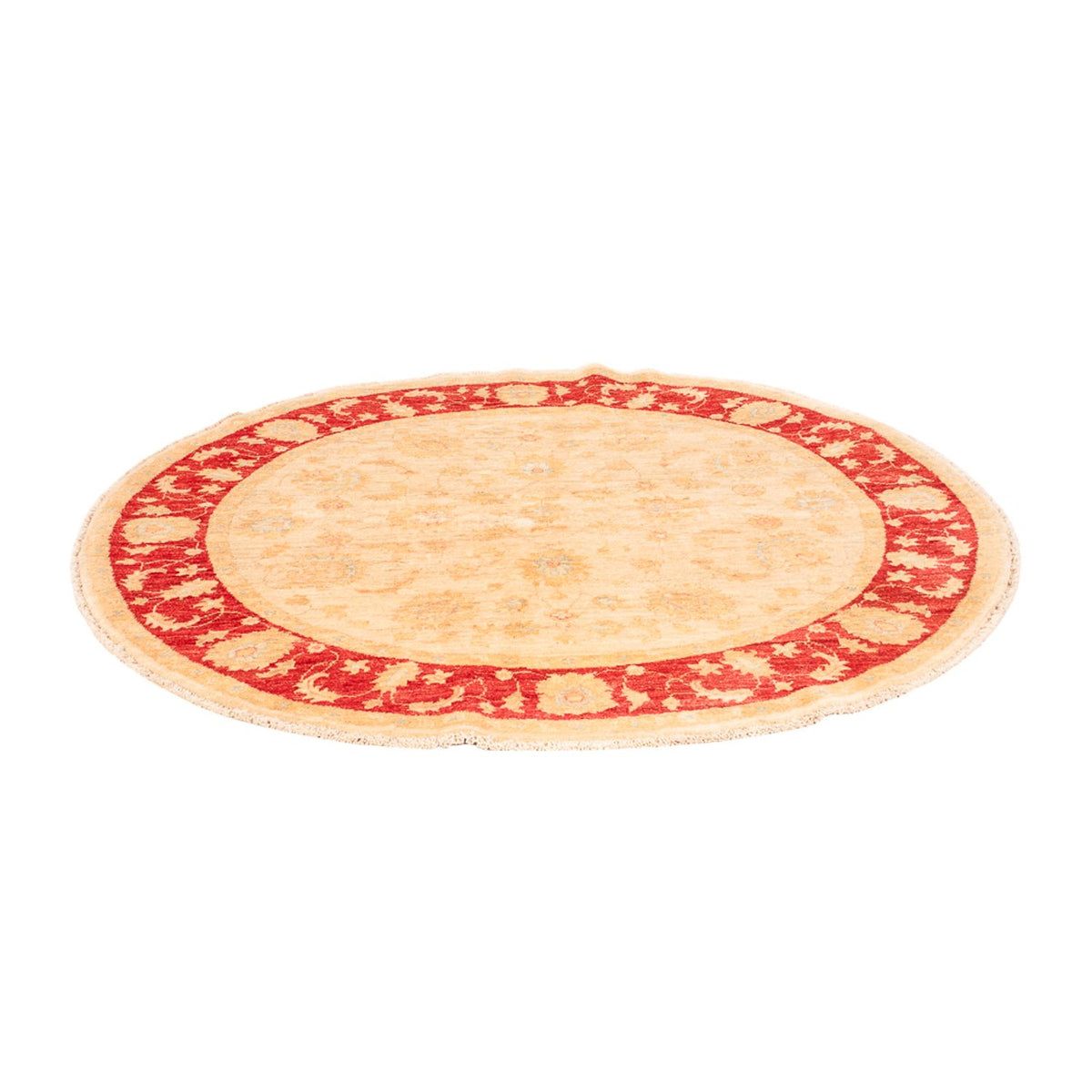 Tapis Ziegler ronde  - 153 x 151 cm - beige