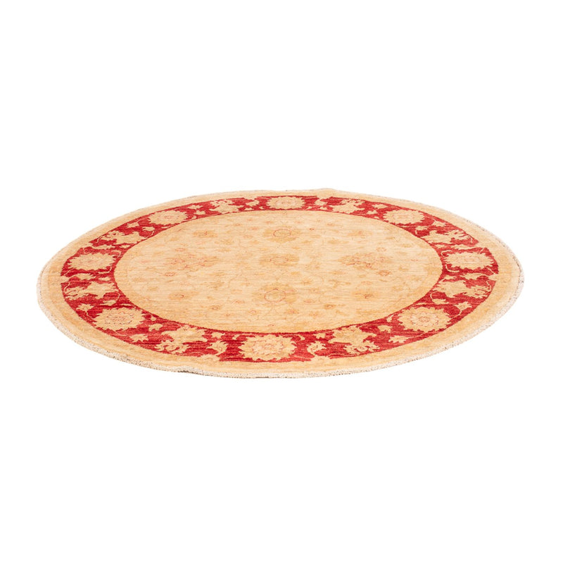 Tapis Ziegler ronde  - 150 x 146 cm - beige