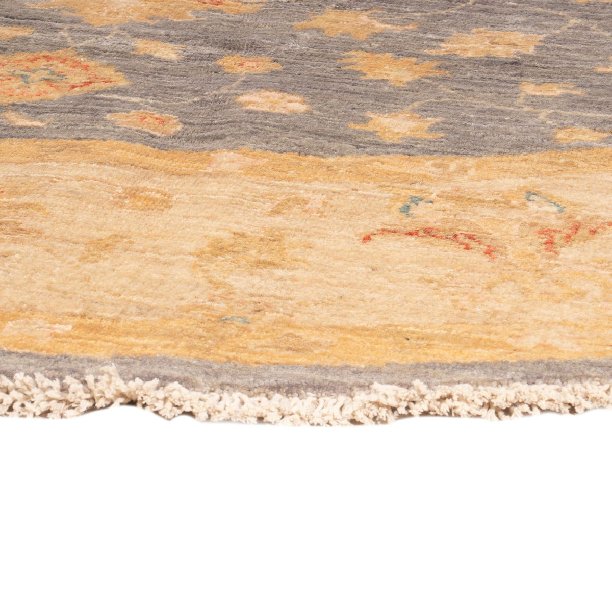 Tapis Ziegler ronde  - 200 x 197 cm - bleu de mer