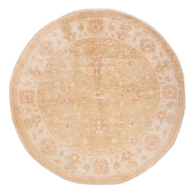Tapis Ziegler ronde  - 148 x 147 cm - beige clair