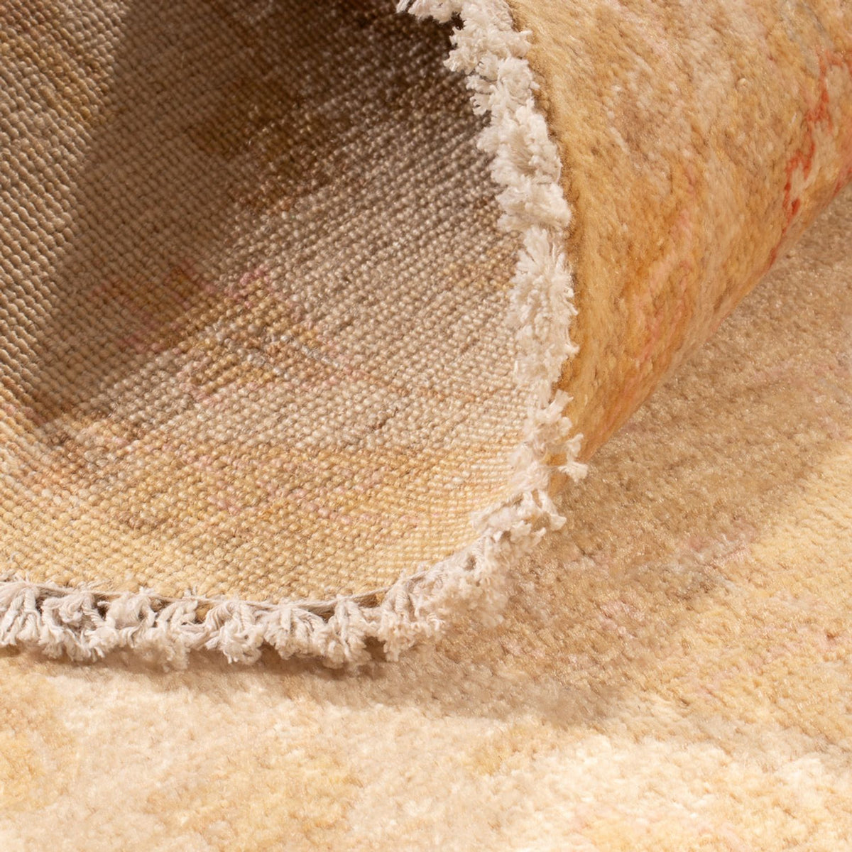 Tapis Ziegler ronde  - 148 x 147 cm - beige clair