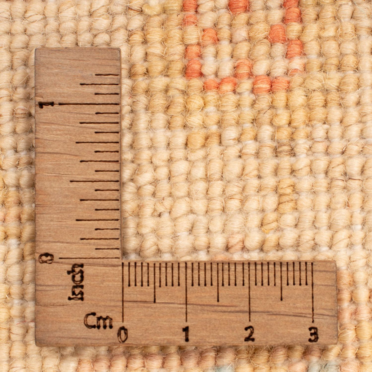 Tapis Ziegler ronde  - 96 x 100 cm - beige