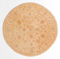 Tapis Ziegler ronde  - 99 x 98 cm - beige