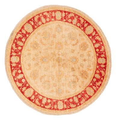 Tapis Ziegler ronde  - 97 x 100 cm - beige