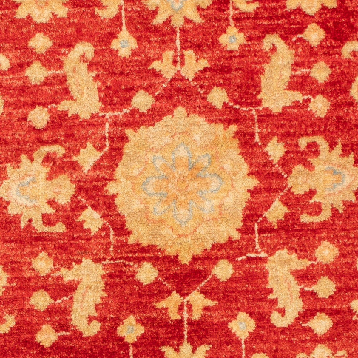 Tapis Ziegler ronde  - 99 x 96 cm - rouge