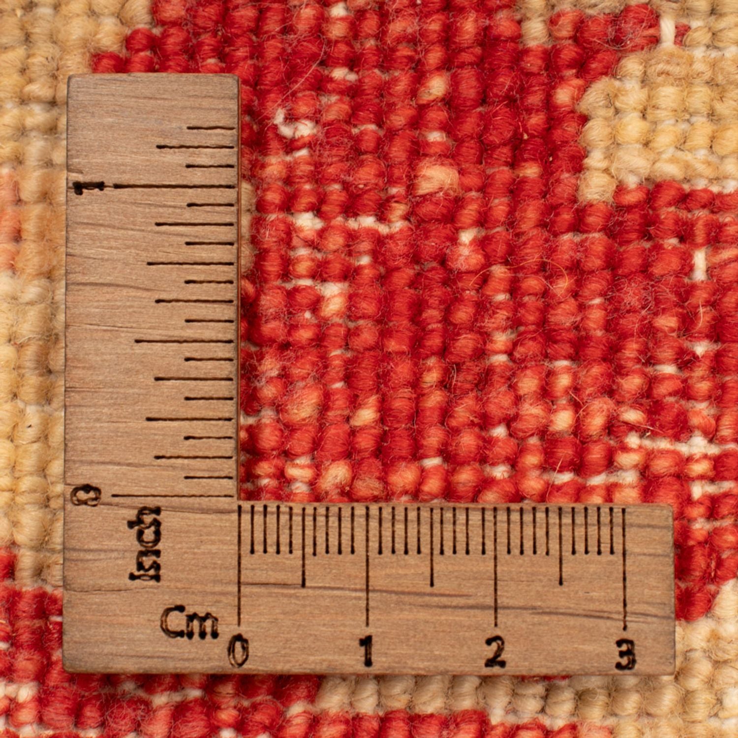 Tapis Ziegler ronde  - 99 x 96 cm - rouge