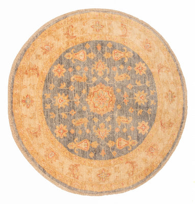 Tapis Ziegler ronde  - 97 x 101 cm - beige clair