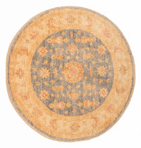 Tapis Ziegler ronde  - 97 x 101 cm - beige clair