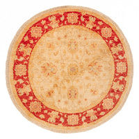 Tapis Ziegler ronde  - 100 x 99 cm - beige
