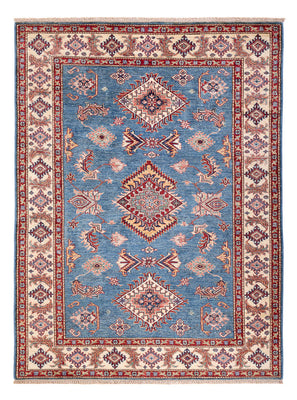 Tapis Ziegler - Kazak - 202 x 149 cm - bleu