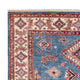 Tapis Ziegler - Kazak - 202 x 149 cm - bleu