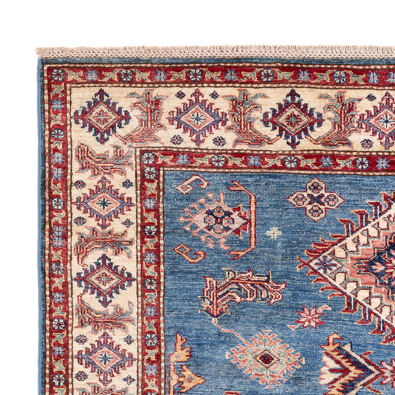 Tapis Ziegler - Kazak - 202 x 149 cm - bleu