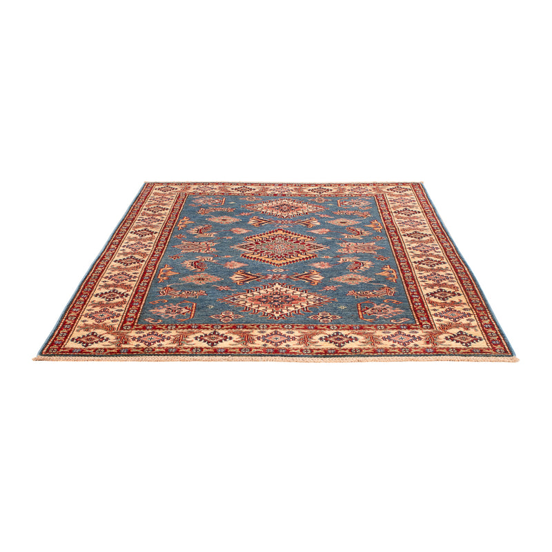 Tapis Ziegler - Kazak - 202 x 149 cm - bleu