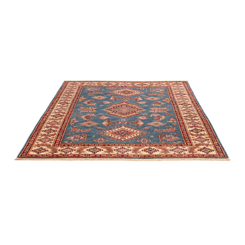 Tapis Ziegler - Kazak - 202 x 149 cm - bleu