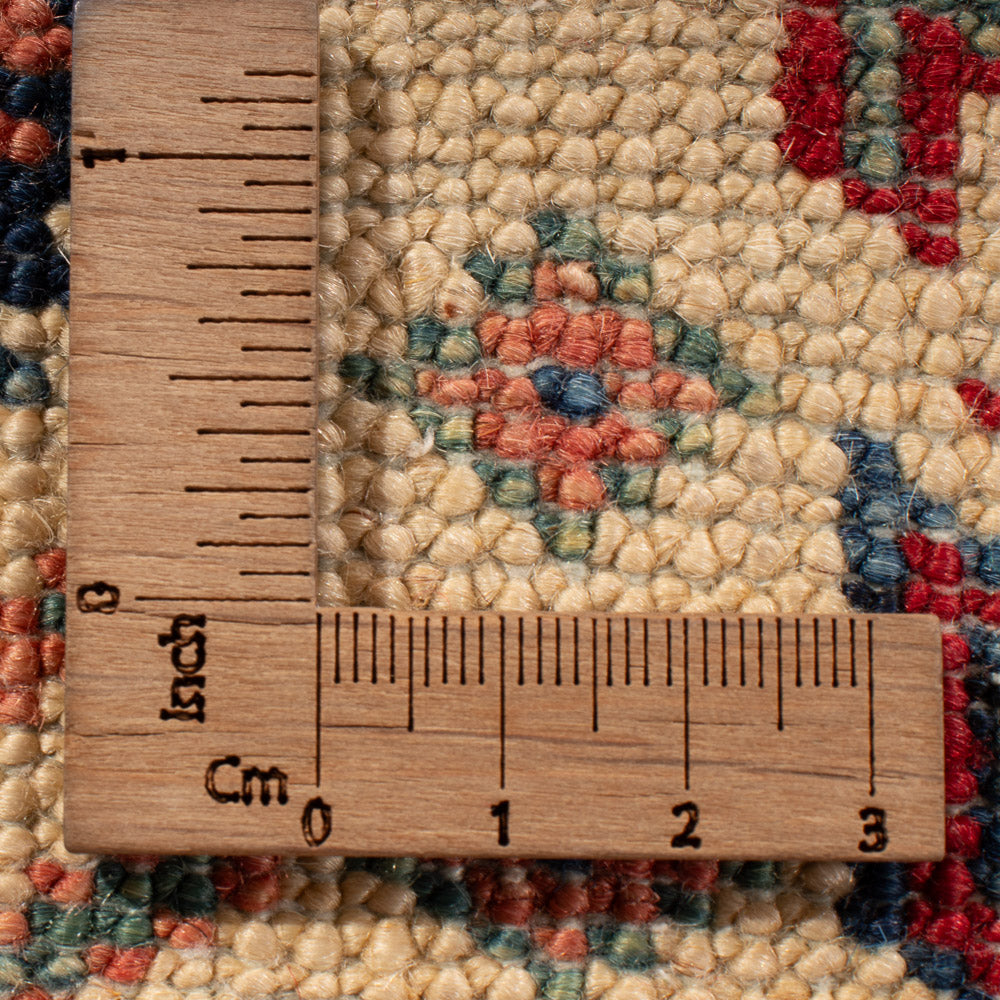 Tapis Ziegler - Kazak - 204 x 150 cm - bleu