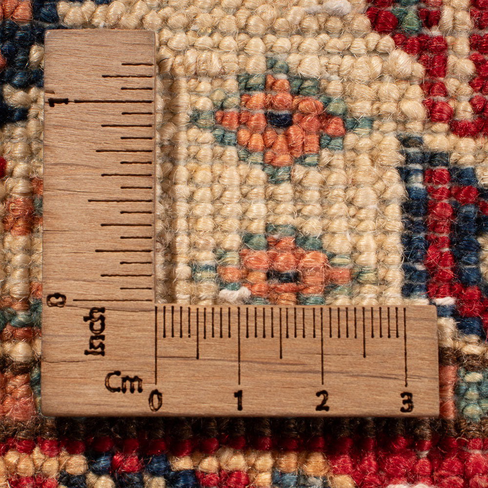 Tapis Ziegler - Kazak - 204 x 146 cm - bleu