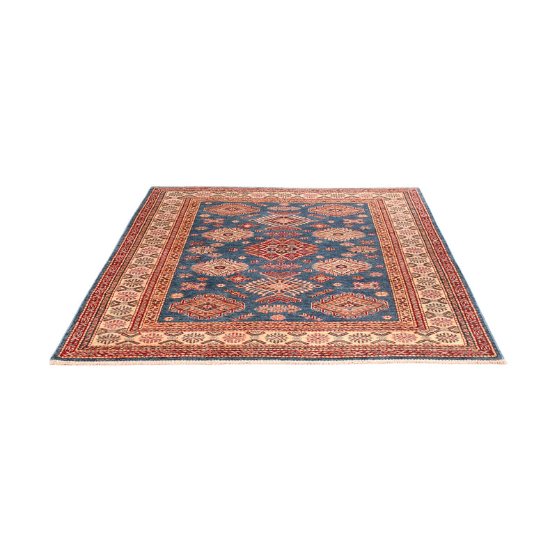 Tapis Ziegler - Kazak - 210 x 147 cm - bleu