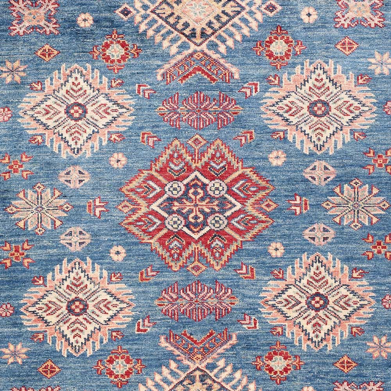 Tapis Ziegler - Kazak - 202 x 149 cm - bleu
