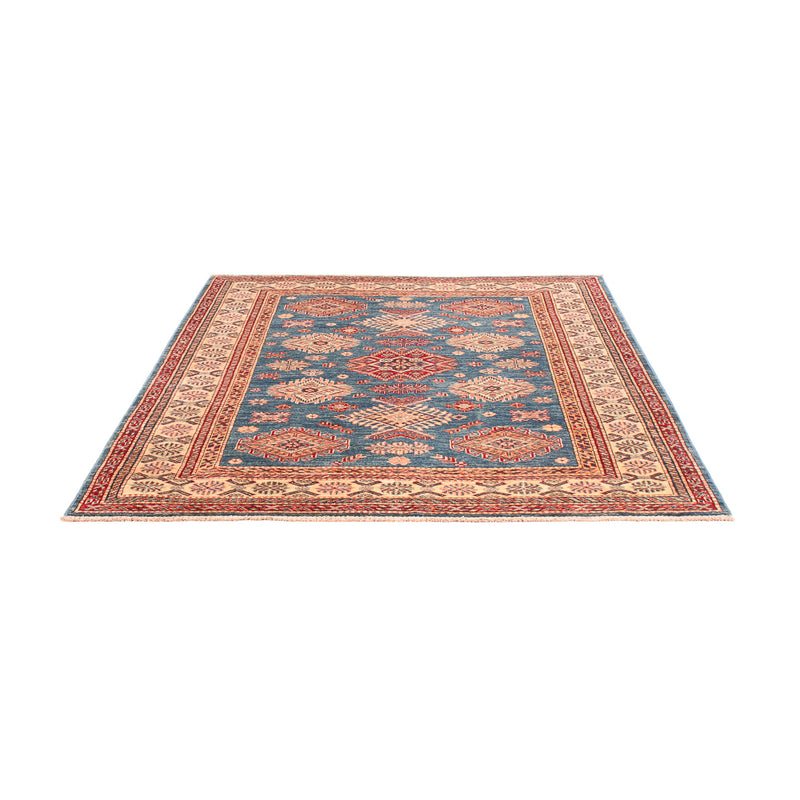 Tapis Ziegler - Kazak - 202 x 149 cm - bleu