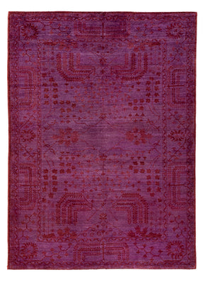 Tapis Ziegler - Moderne - Vintage/Overdyed - 190 x 131 cm - violet